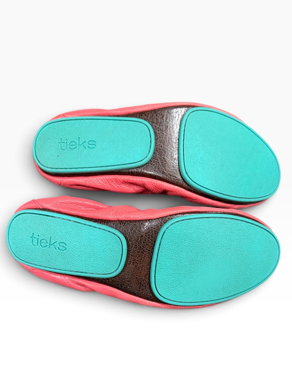 Tieks Poppy Leather Ballet Flats Size 9 - Picture 4 of 6